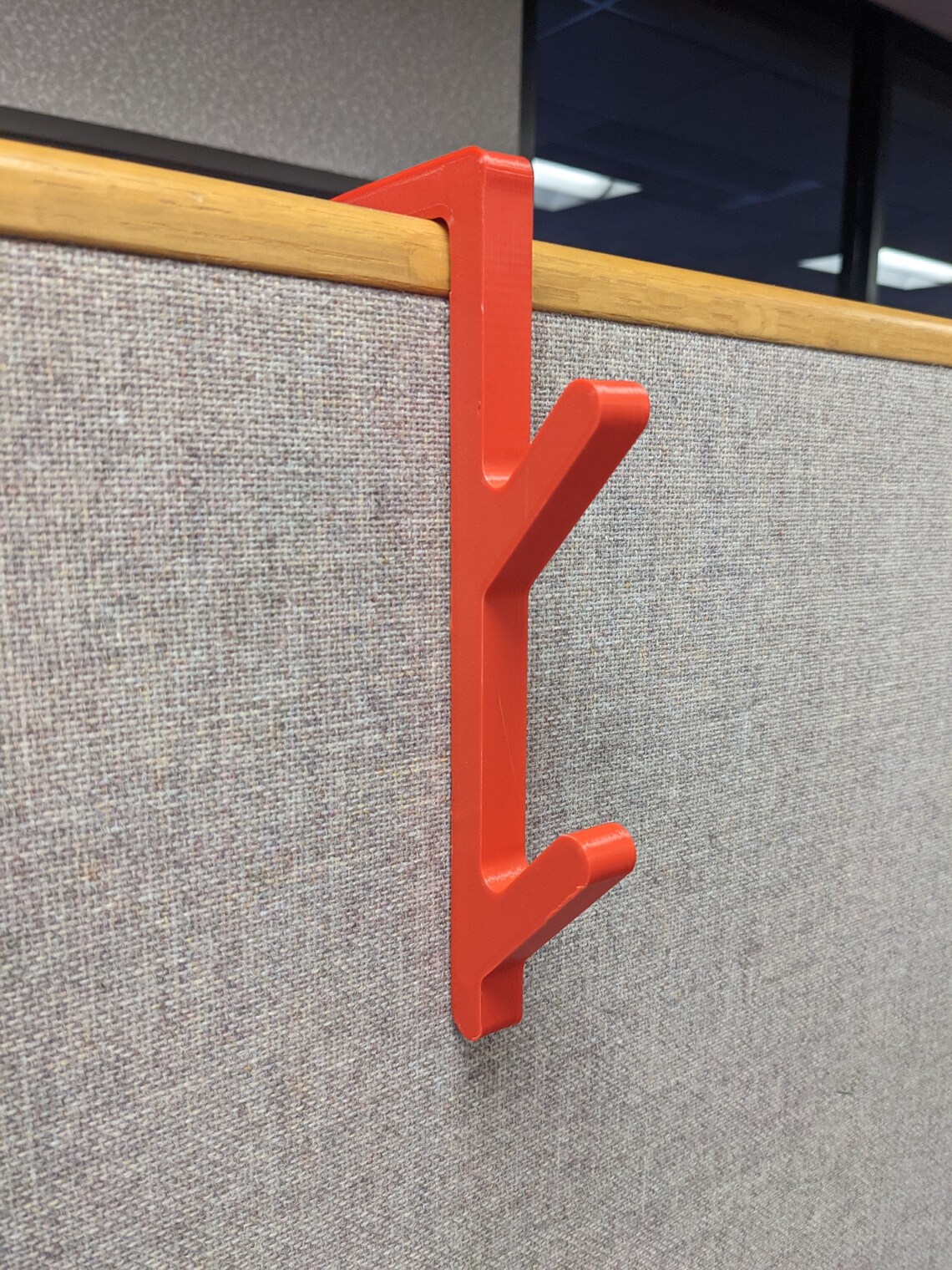 Dual Cubicle Hook 3D Printed Office Hook Office Storage Etsy