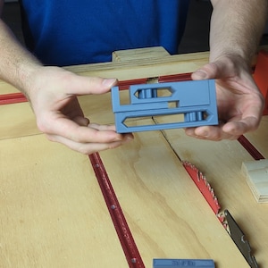 Woodworking Kerfmaker-Dado Jig | Half lap | Groove cuts | Woodworker gift | Make perfect dado and Rabbet cuts every time