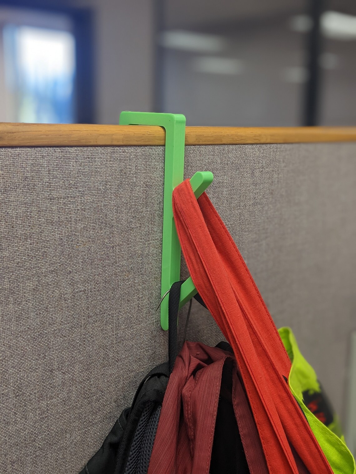 Dual Cubicle Hook 3D Printed Office Hook Office Storage Etsy