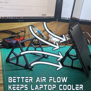 Dreieckiger Laptop Ständer für Tablet/MacBook/Chromebook/Microsoft Surface/Galaxy Note/iPad, Home Office, Schreibtisch Organisation | Heben Sie Ihren Laptop an