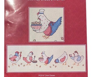 NEW Anchor Counted Cross Stitch Kit - Chick Chicken