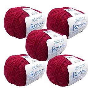 40% Off and Free Shipping! -  5 Skeins - Berroco Renew - Macaw (Color #1367)