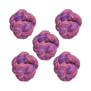 50% Off Sale & Free Shipping!  5 Skeins Hikoo Timidity - Berry Blast Gelato (Color #6)