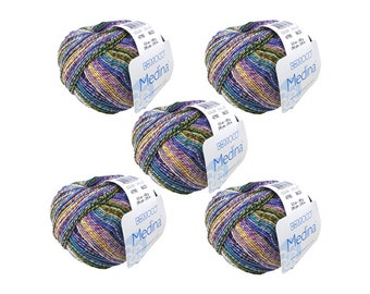 50% Off and Free Shipping! -  5 Skeins - Berroco Medina - Minya (Color #4790)