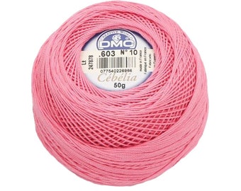Cebelia Crochet Thread Size 10 - Pink (Color #603)