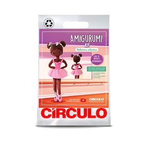 Circulo Crochet Ballerina Collection Amigurumi Kit (Color #4)