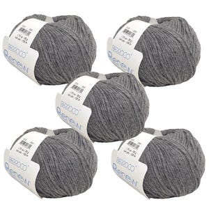 40% Off and Free Shipping! -  5 Skeins - Berroco Renew - Chinchilla (Color #1330)