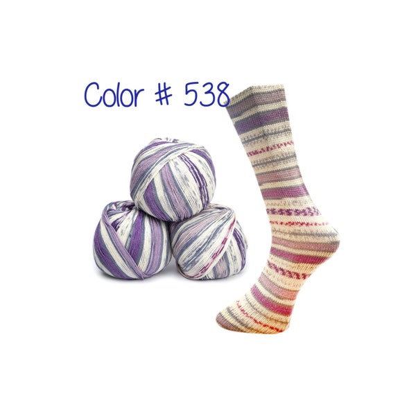 40% Off Sale - Lungauer Sockenwolle Seide - Lavender Haze (Color #538)