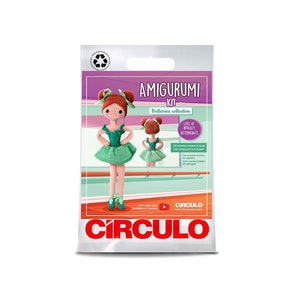 Circulo Crochet Ballerina Collection Amigurumi Kit (Color #3)