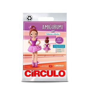Circulo Crochet Ballerina Collection Amigurumi Kit (Color #2)