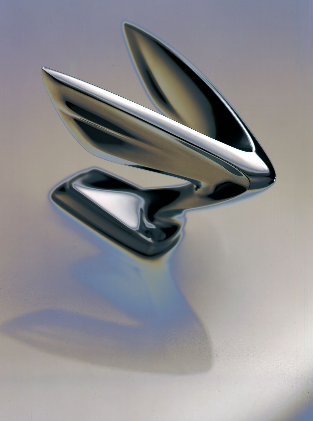 Photographic Print of a Winged Hood Ornament this is a Etsy