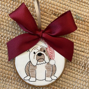 Bulldogge Ornament