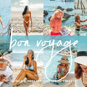 10 SUMMER Lightroom Presets, Travel Presets, Vacation Presets, Mobile Neutral Filter, Mobile Preset, Blogger, Desktop Preset, Instagram