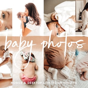 10 Lightroom Presets BABY & FAMILY, Mobile and Desktop Presets for Baby, Newborn Presets, instagram Filter, Blogger Presets, Family Presets
