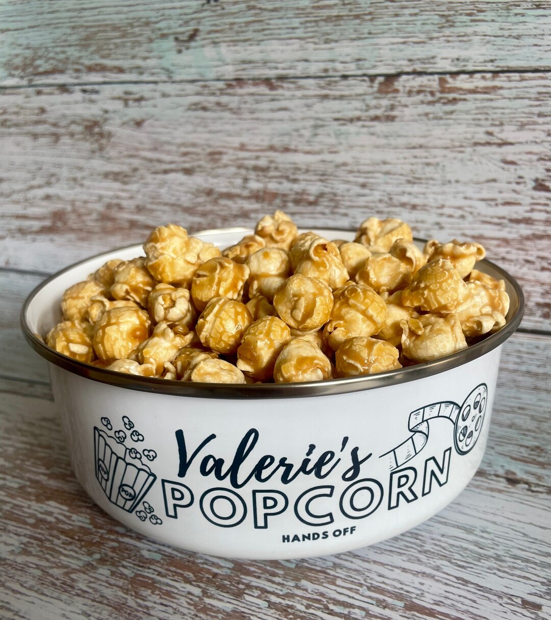 Popcorn Bowl, Popcorn Bucket, Personalized Popcorn Bowl, Popcorn Bowl