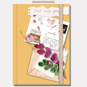 Digitale omslagen voor planners, notitieboekjes, dagboeken, dagboeken, vakantiecadeaus, cadeaus voor haar