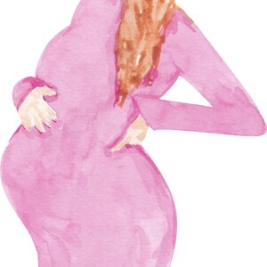 Oh Baby Pegatinas Digitales /PNG / Pre-recortado / Clip Art / Goodnotes / Notabilidad / Planificador / Diario / Pegatinas de Embarazo