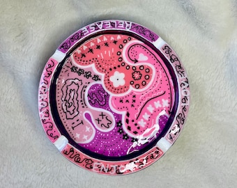 Everything Pink Ashtray/ Trinket Dish