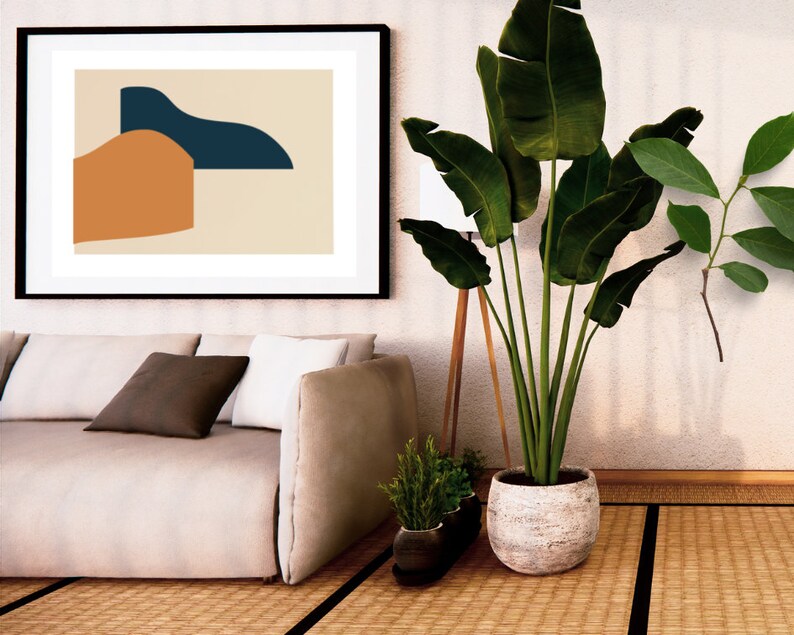 Printable Gallery Wall Art Set Printable Abstract Art Etsy UK