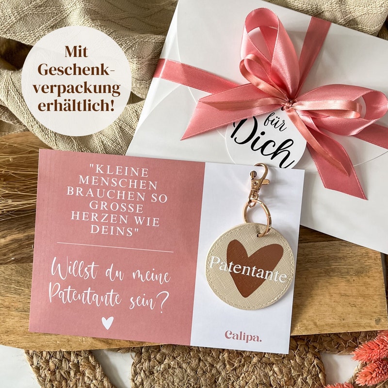 Patentante Geschenk-Set - Besondere Frage, Besondere Antwort