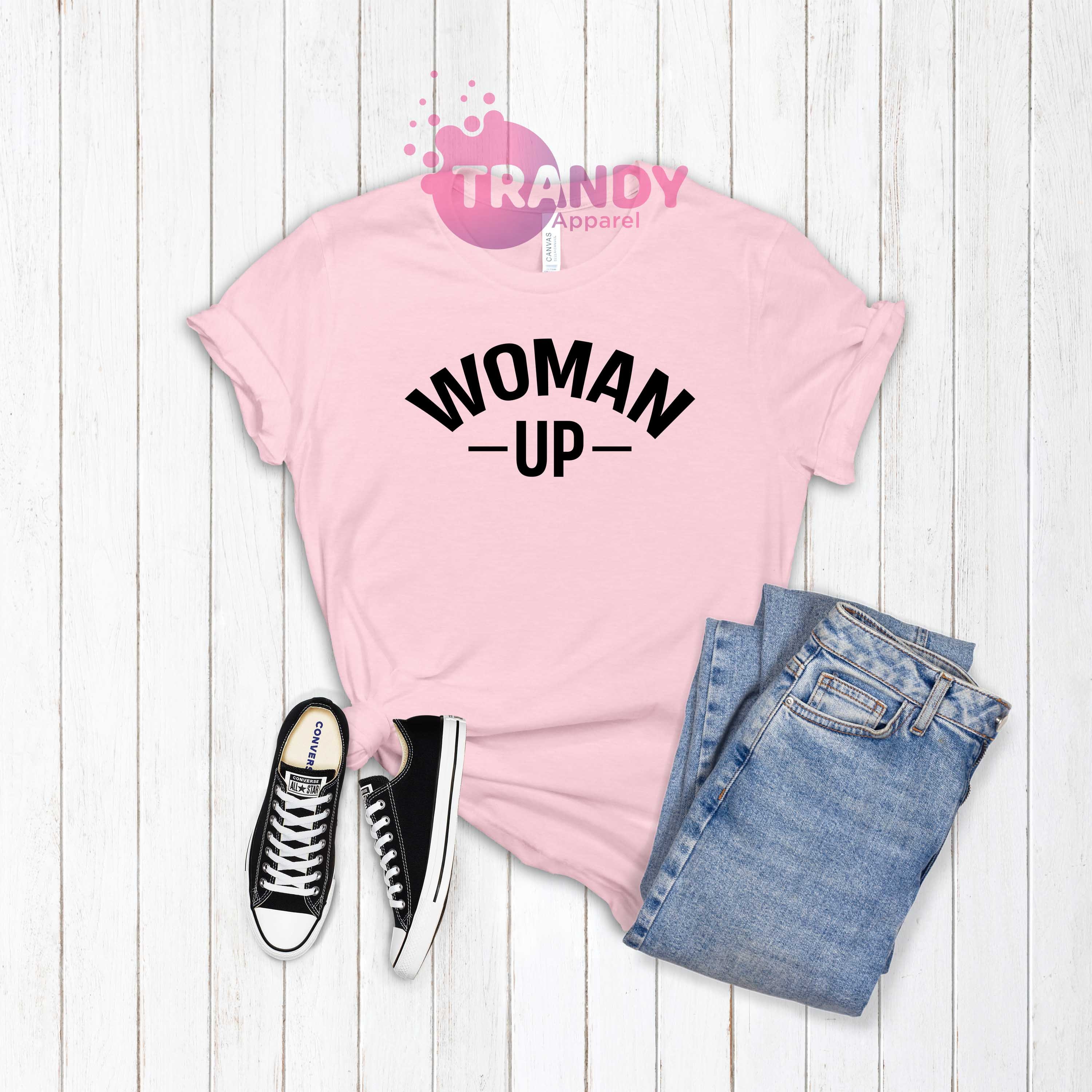 Discover Woman Up T-shirt, Women Empowerment, Motivational Shirt, Inspirational Shirt, Feminist T-shirt, Women's Day Gift, Women's Support Shirt