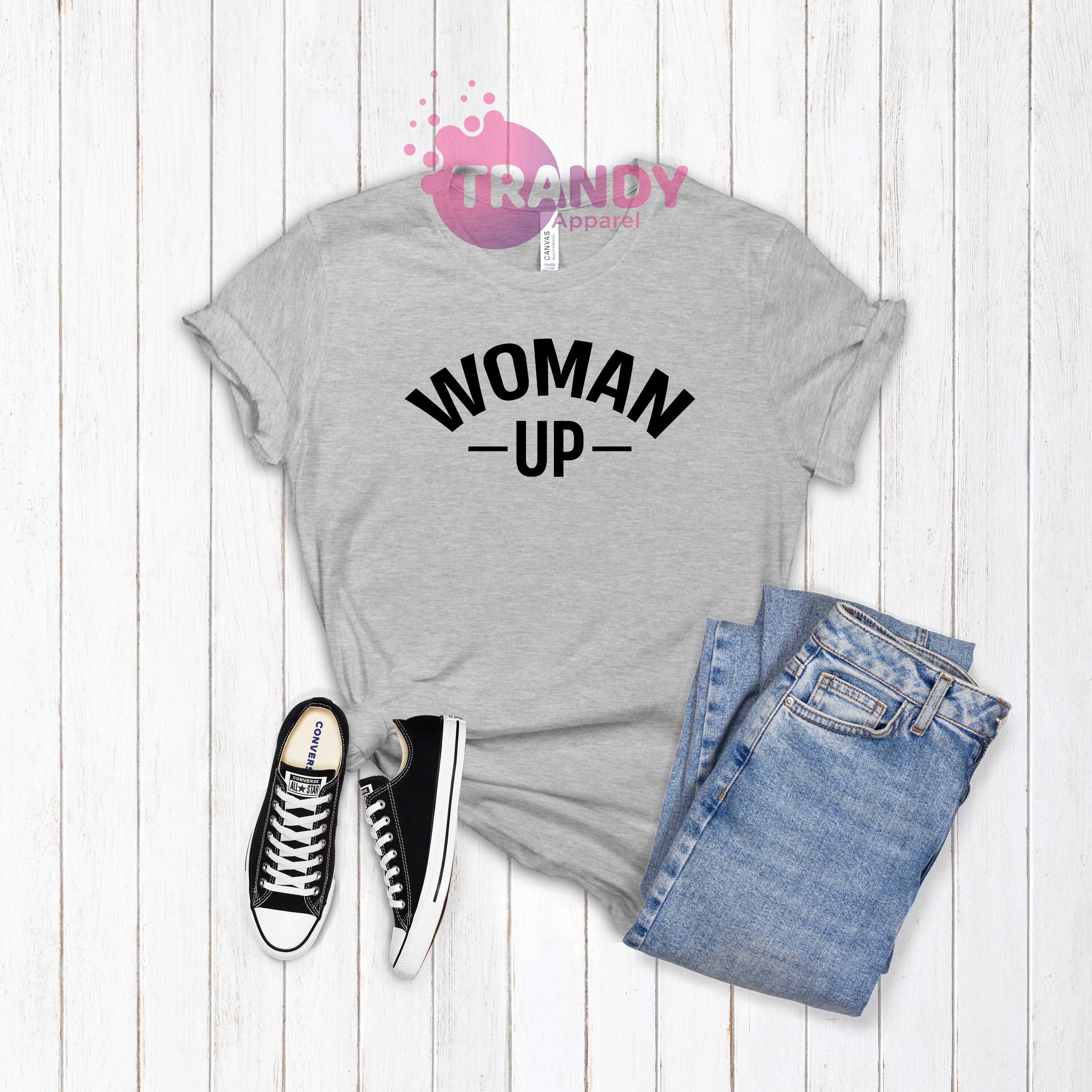 Discover Woman Up T-shirt, Women Empowerment, Motivational Shirt, Inspirational Shirt, Feminist T-shirt, Women's Day Gift, Women's Support Shirt