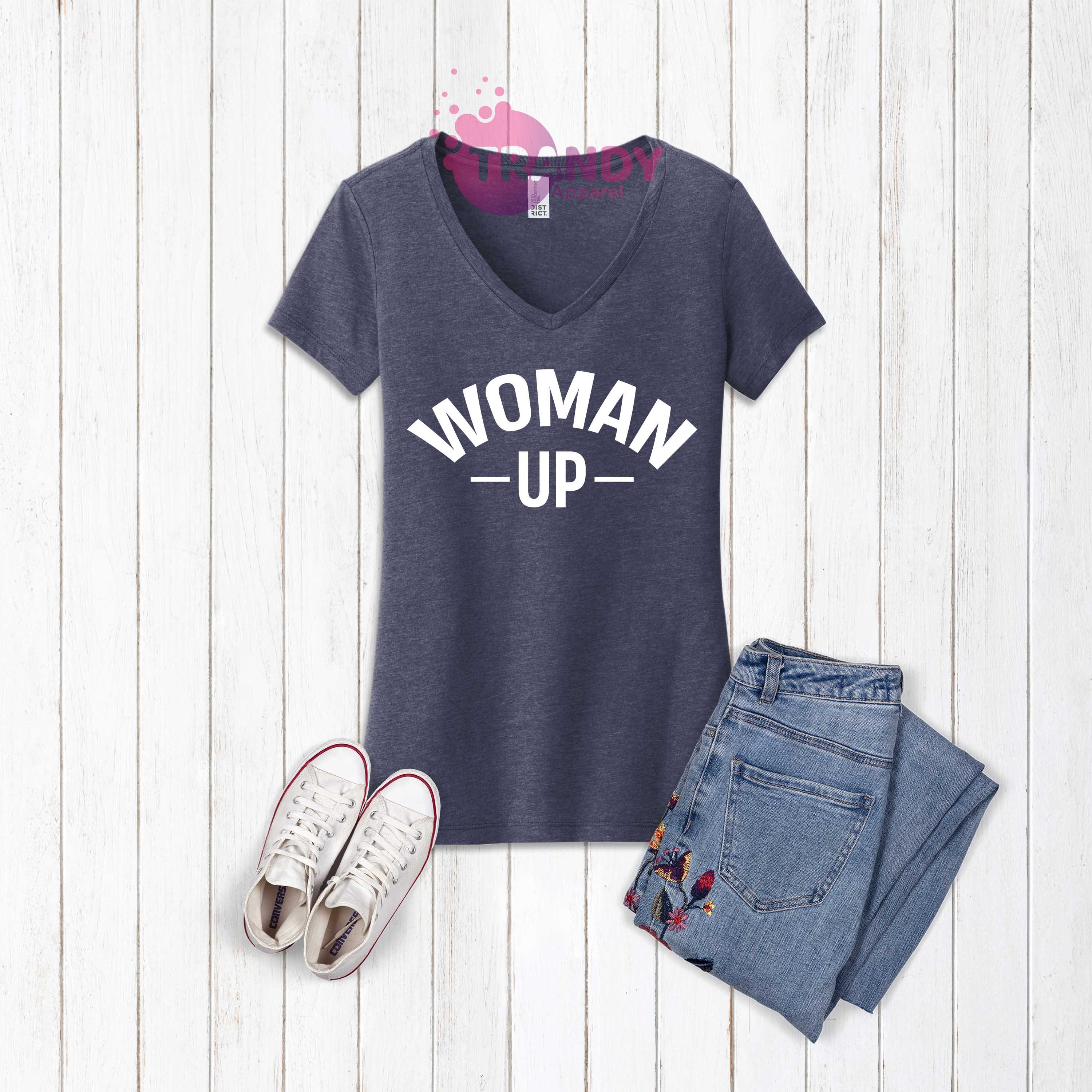 Discover Woman Up T-shirt, Women Empowerment, Motivational Shirt, Inspirational Shirt, Feminist T-shirt, Women's Day Gift, Women's Support Shirt