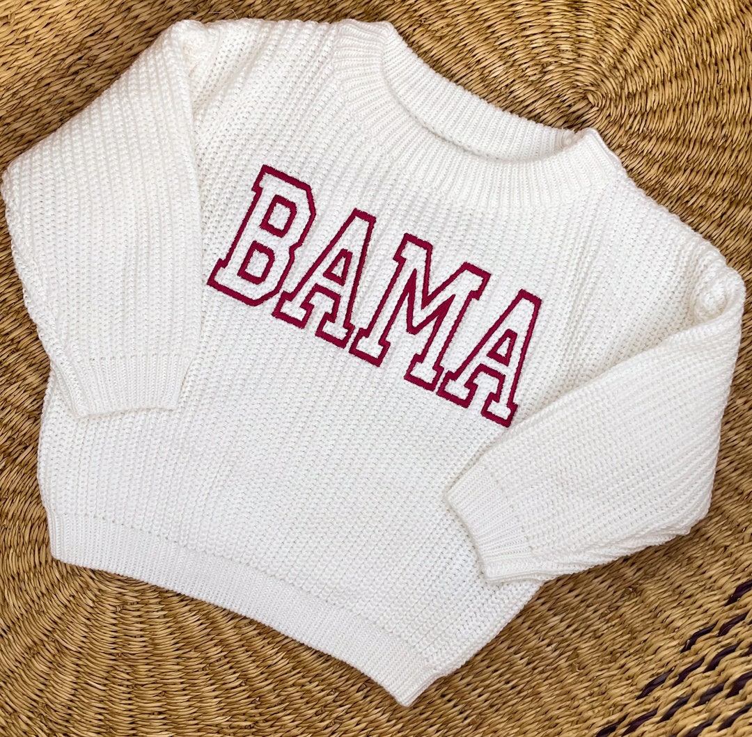 Baby/toddler Alabama BAMA Sweater University of Alabama Crimson Tide
