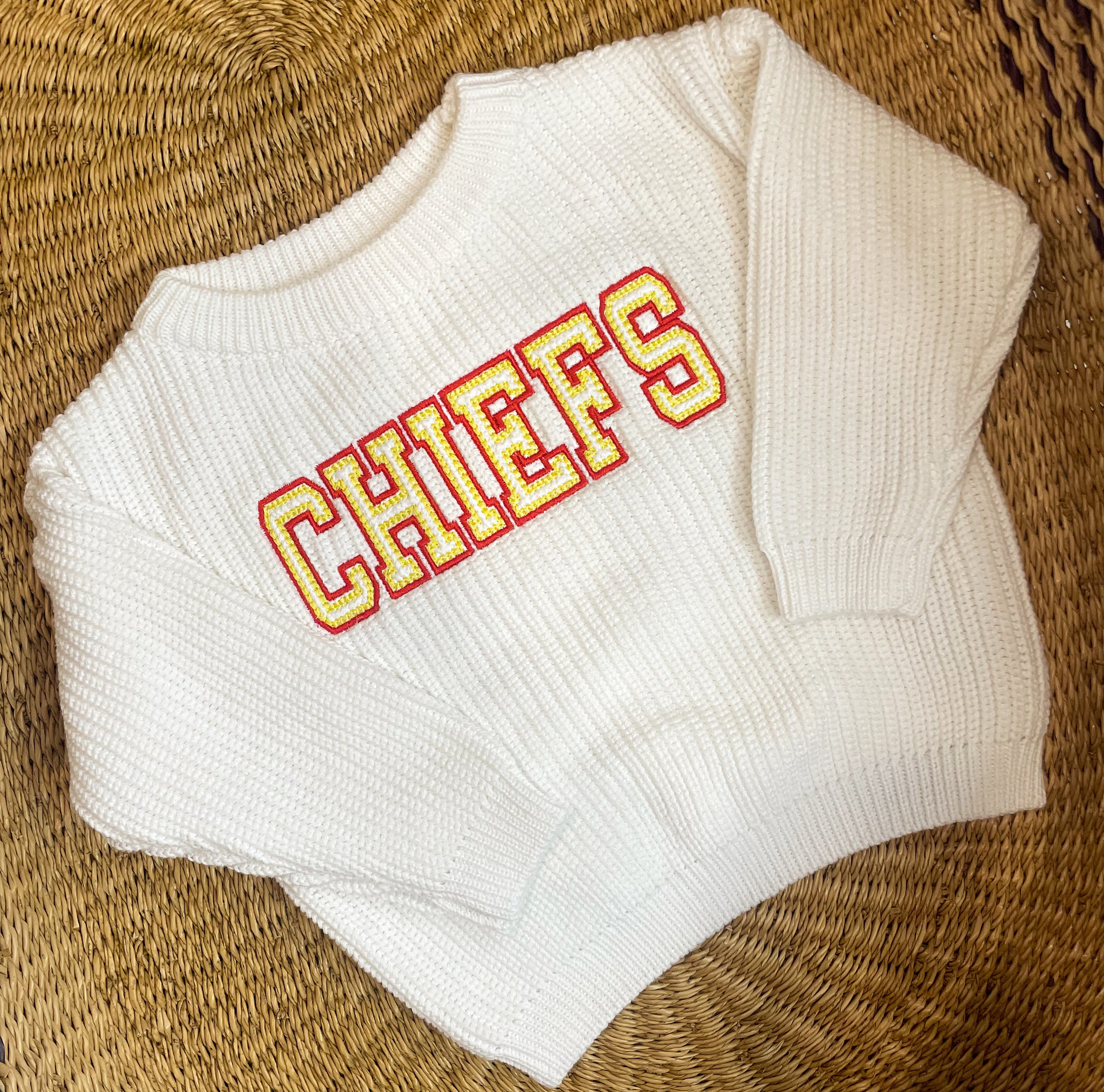Kansas City Chiefs Sweatshirt Embroidered 