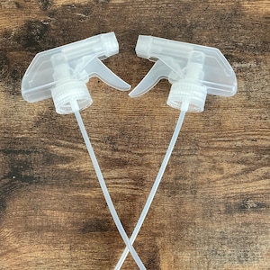 Replacement Trigger Sprayer for Glass Bottle (2 Pack)