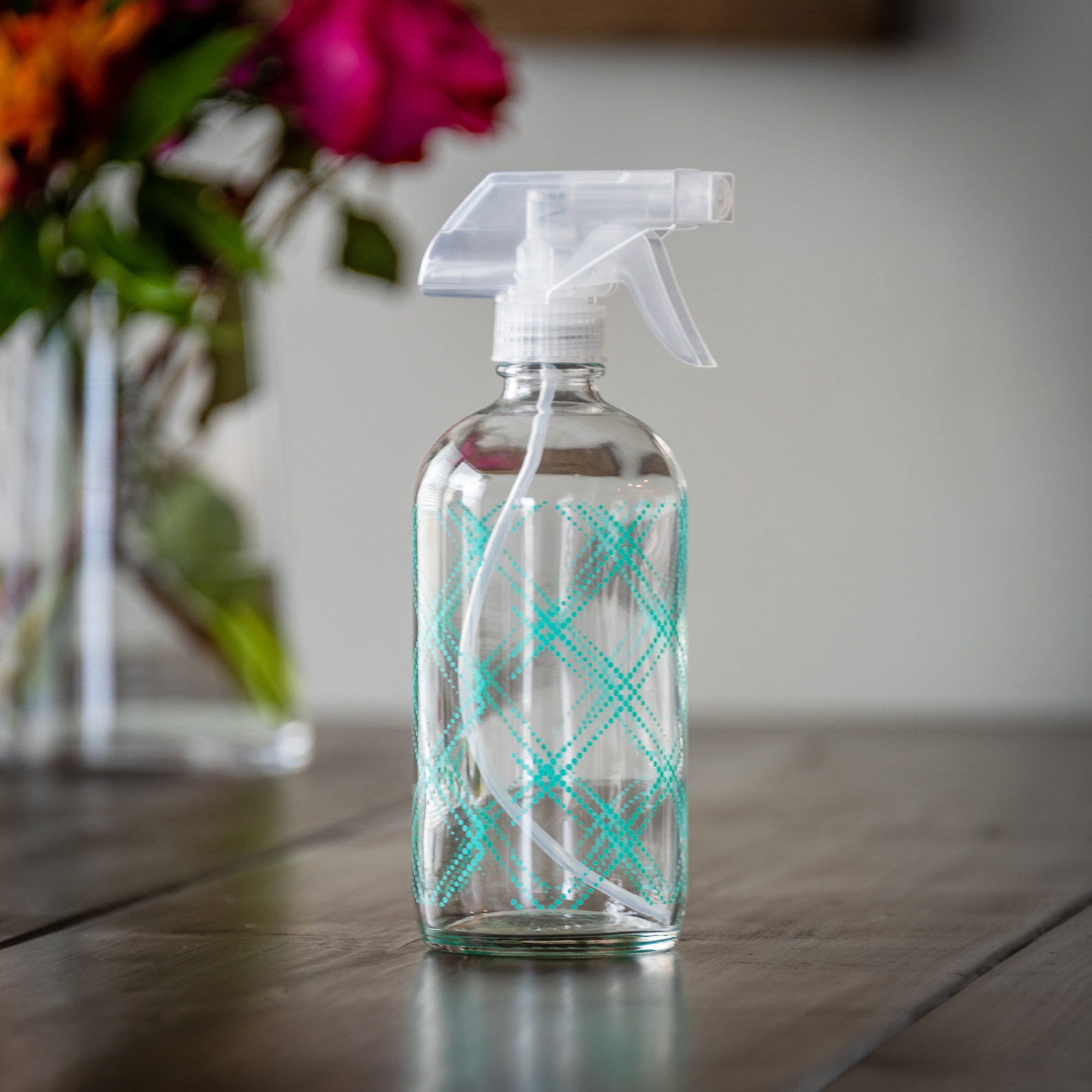Decorative Glass Spray Bottle Multipurpose Sprayer Designed Etsy