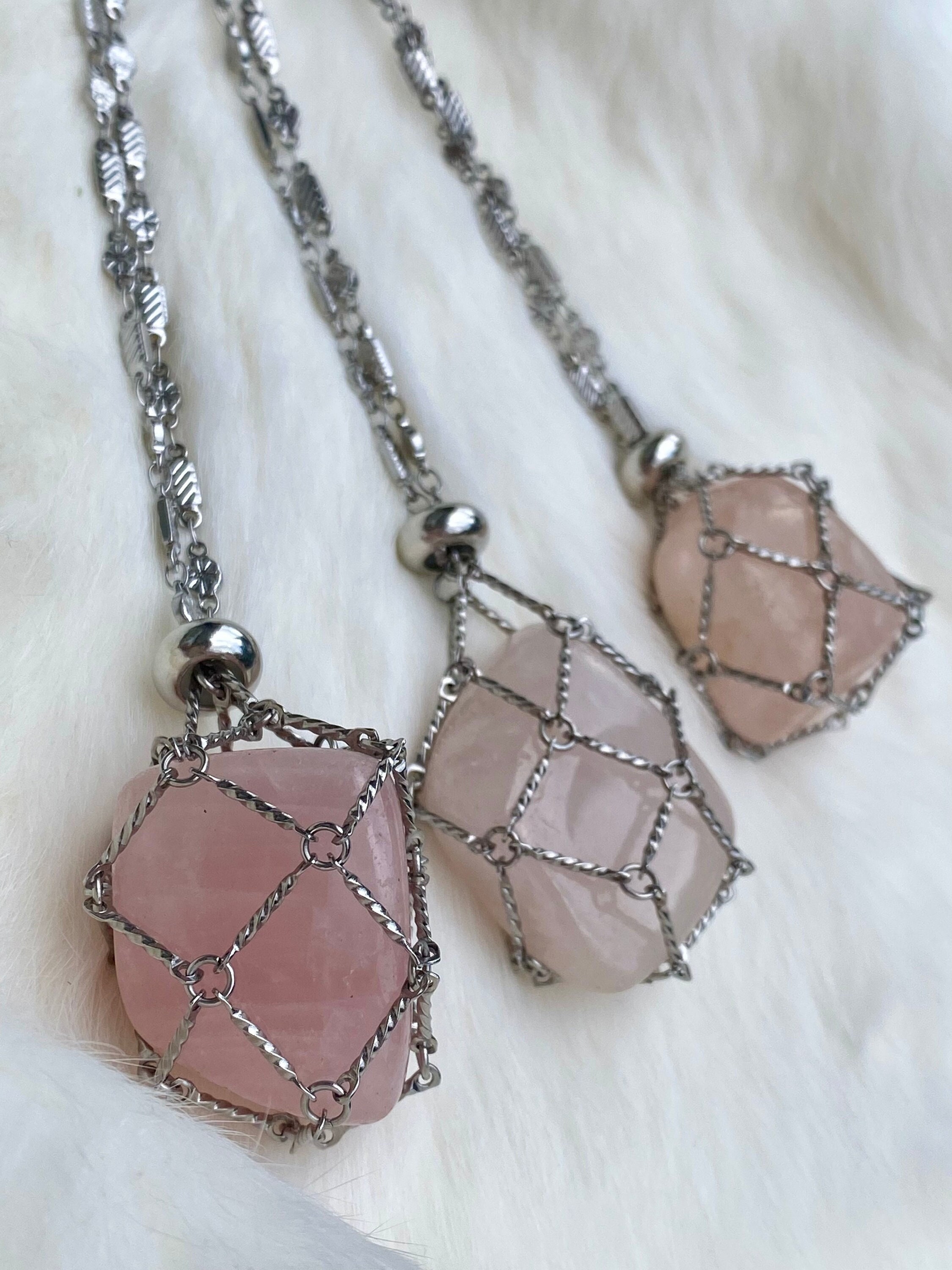 Crystal Holder Necklaces – Crystelles