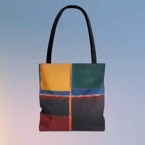 Urban Pop Abstract Canvas Tote Bag, Colorful Eco-Friendly Shopping Bag, Modern Art Shoulder Bag, Street Style Carryall, Unique Graphic Print