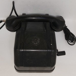 antique telephone, 1963