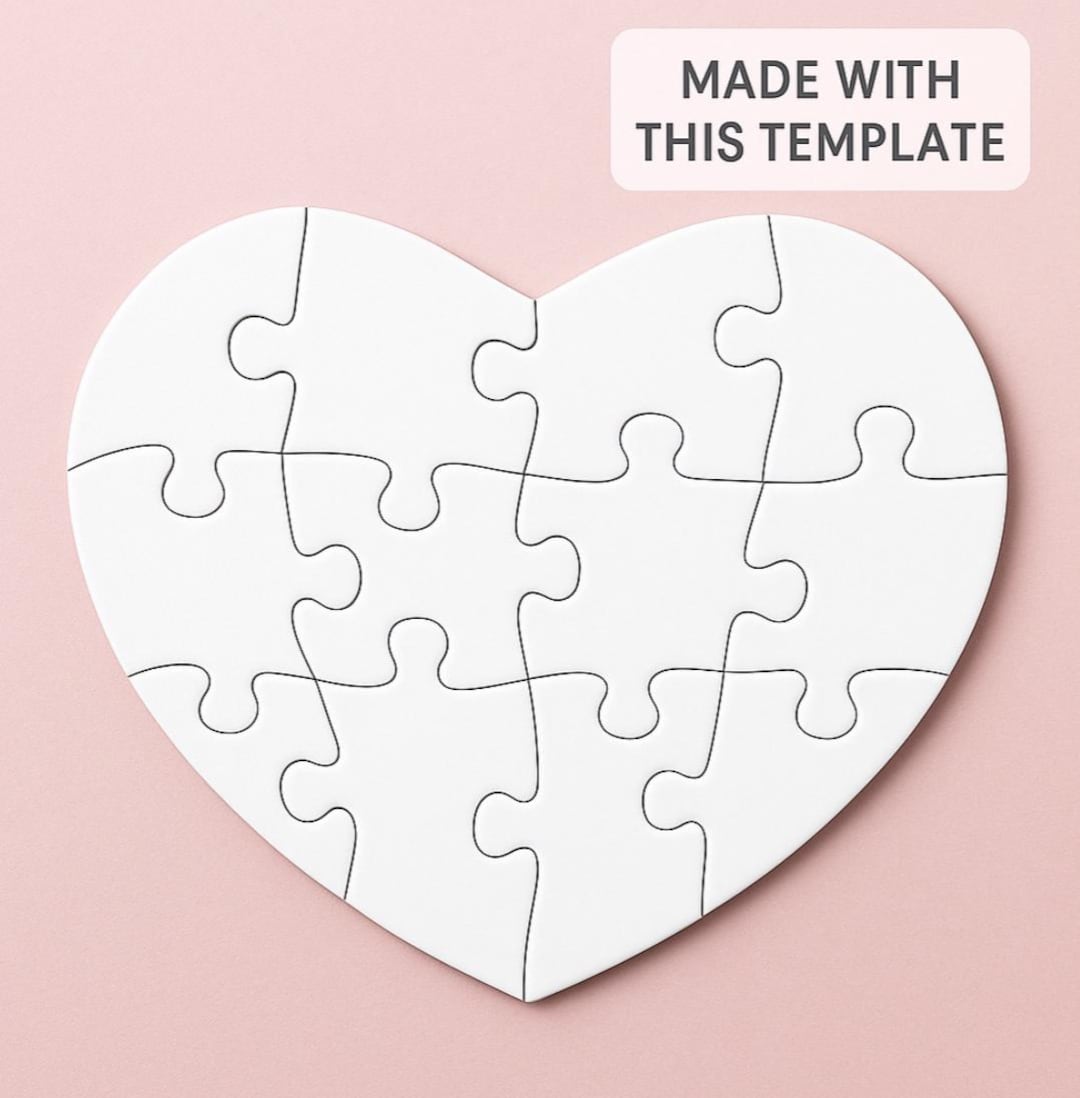 heart-puzzle-template-digital-dieline-for-laser-cutting-cricut-or-printable-crafts-etsy for Free Printable Heart Puzzle Template Heart Puzzle Template-- Digital Dieline for Laser Cutting, Cricut, or Printable Crafts - Etsy for Free Printable Heart Puzzle Template