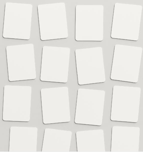 Debra Dale Designs Blank Flash Cards - 1,100 Cards, 3.5x2 Inch, 110# Index Card Stock (White, Yellow Punched) - View #12