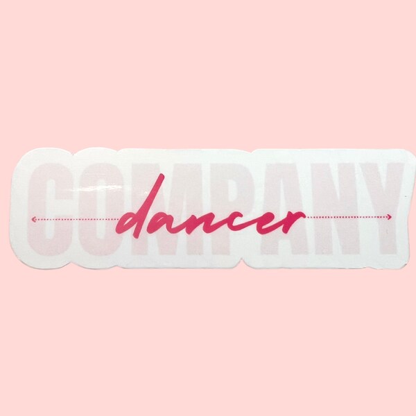 Dance Vinyl Decal Etsy