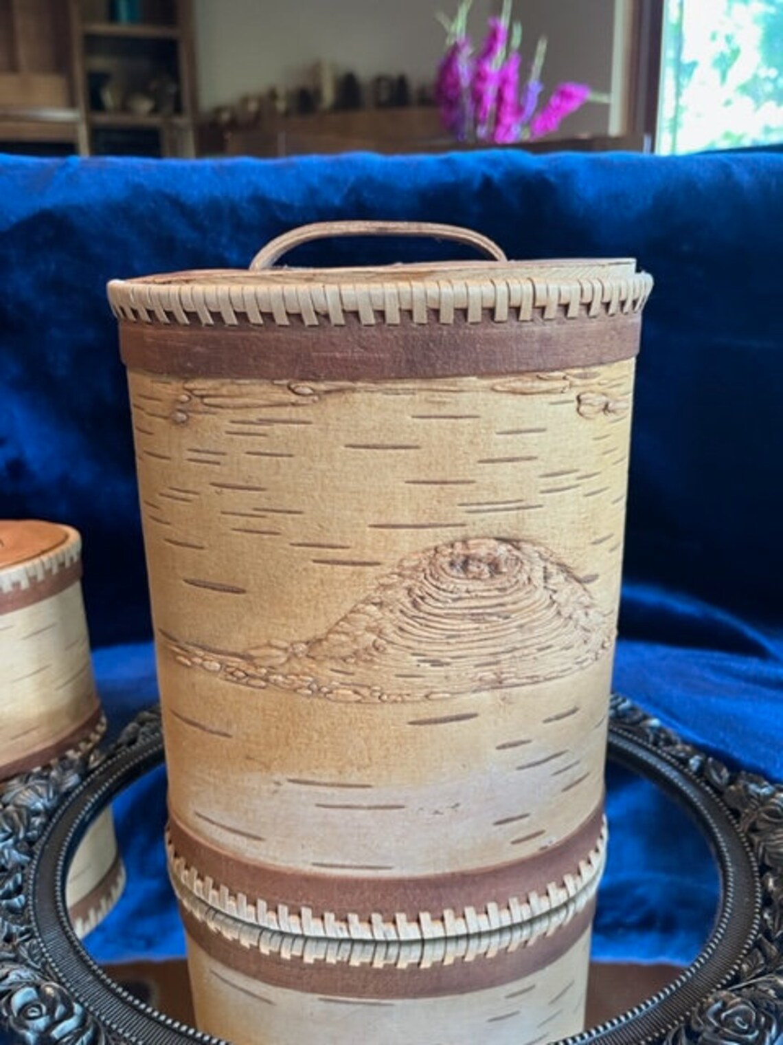 3 Vintage Siberian Birch Bark Boxes Artist Nina Grigorievna Village ...