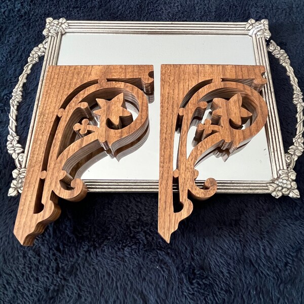 Decorative Shelf Brackets Etsy