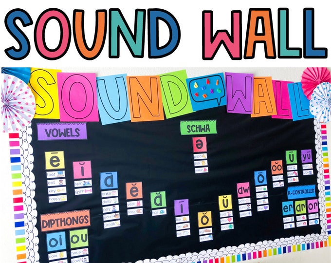 Sound Wall Classroom, Neutral Boho Classroom Decor - Etsy Canada