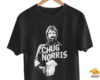 Men's Ladies T SHIRT funny Chuck Norris rude toilet joke comedy ranger