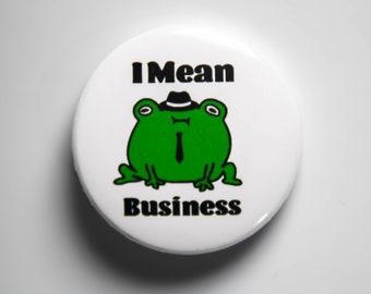 Business Frog Button