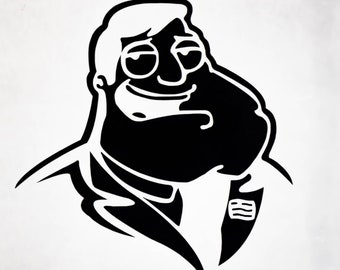 Stan Smith Vinyl Sticker