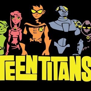 Teen Titans Sticker V2