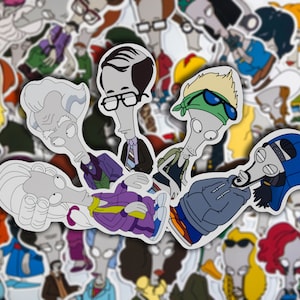 Roger the Alien Sticker Set N