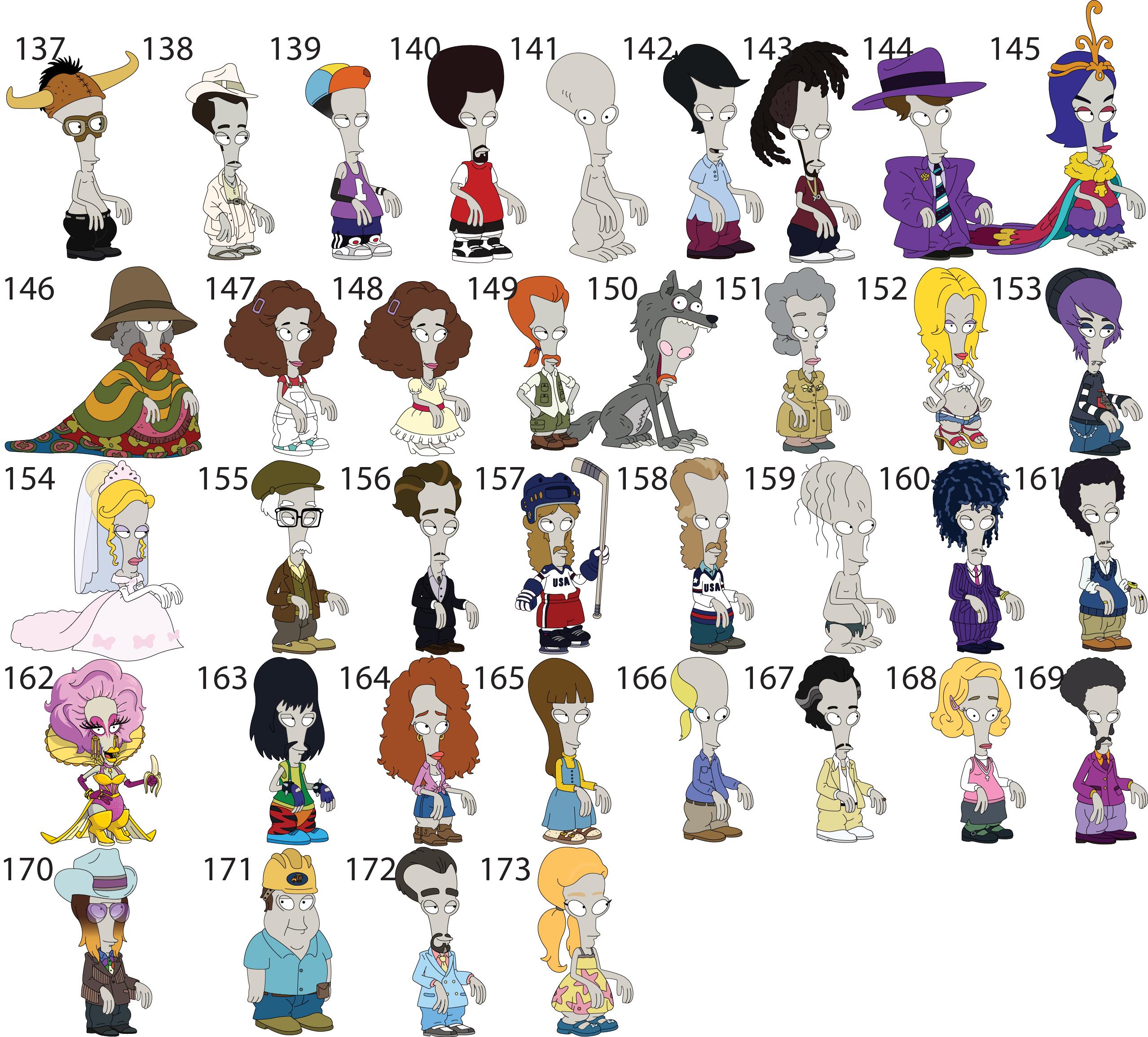 Roger the Alien Personas - Etsy