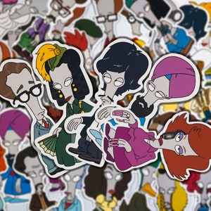 Roger the Alien Sticker Set &quot;The One That Got Away&quot;