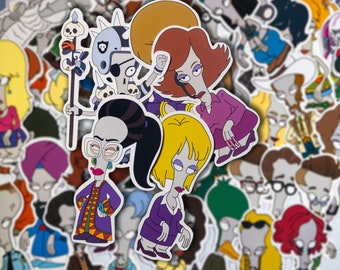Roger the Alien Persona Sticker Set