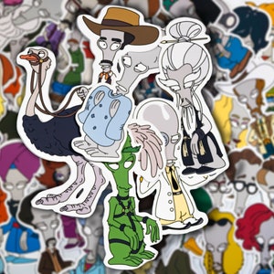 Roger the Alien Sticker Set D