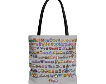 151 Pixel Mon Tote Bag